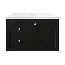 Stevie 750mm Wall Hung Single Vanity with Stone Countertop